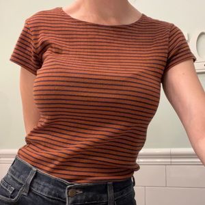 American Apparel Classic Striped Tee